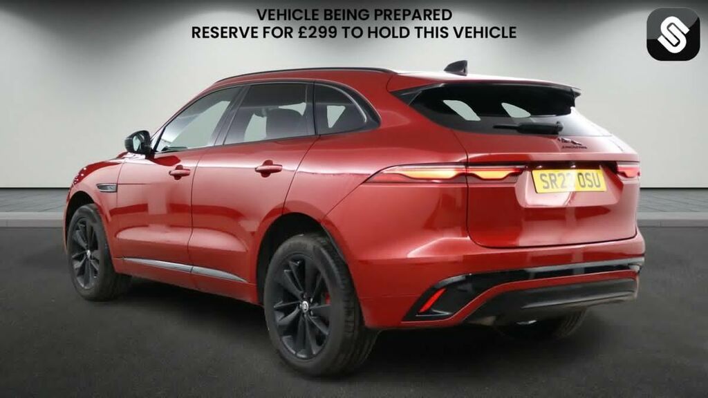 Jaguar F-Pace 2.0 D200 Mhev R-dynamic Se Black Suv Au Red #3