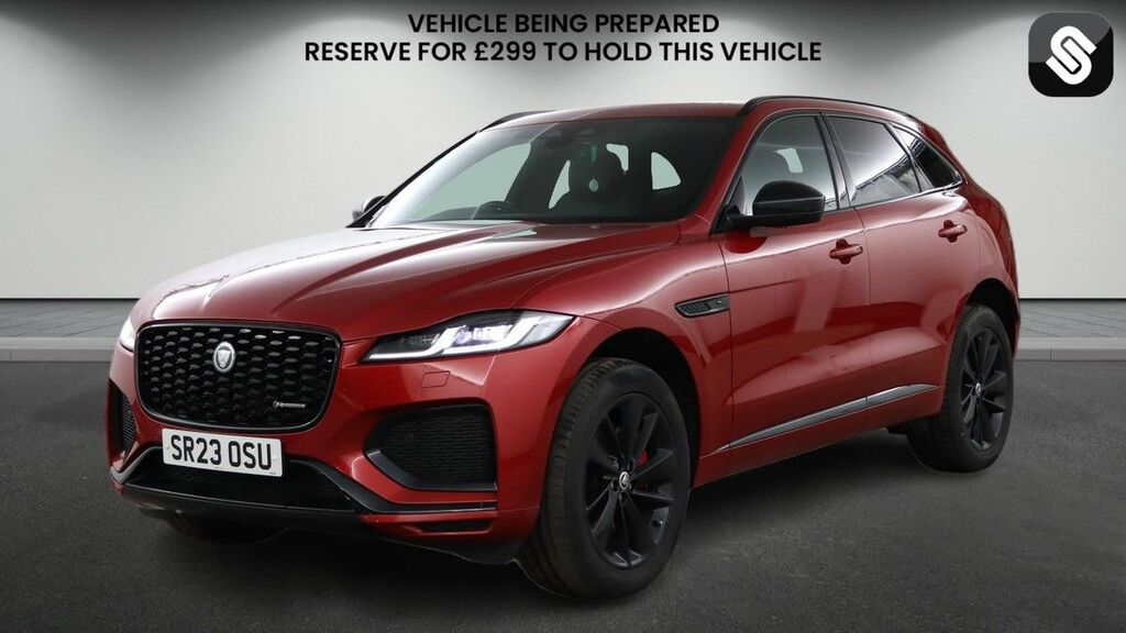Jaguar F-Pace 2.0 D200 Mhev R-dynamic Se Black Suv Au Red #2