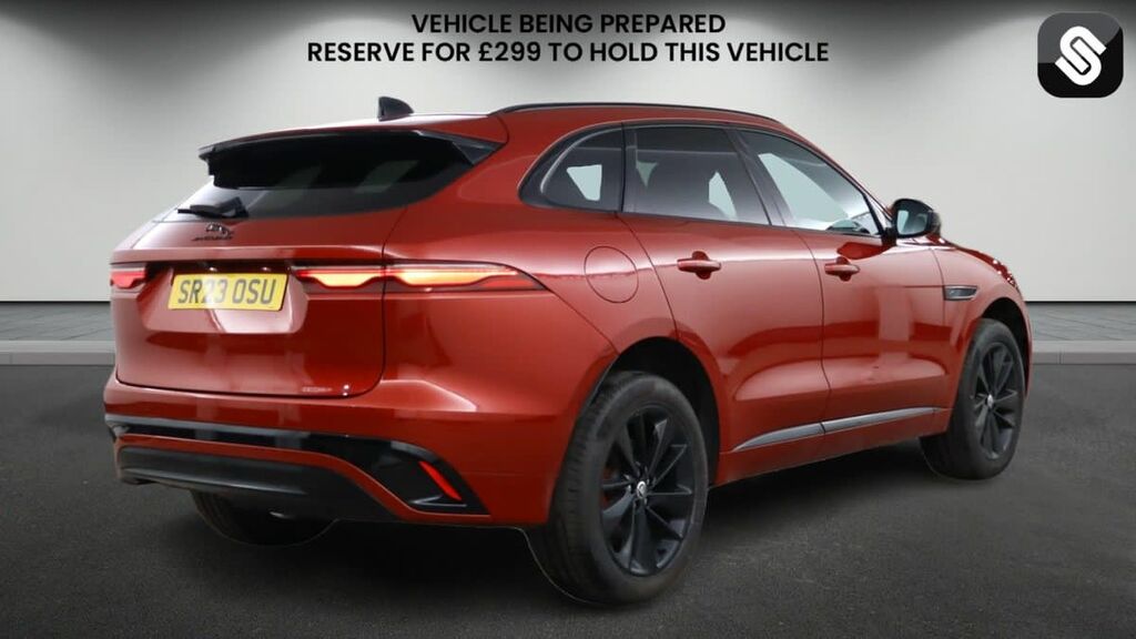 Jaguar F-Pace 2.0 D200 Mhev R-dynamic Se Black Suv Au Red #4