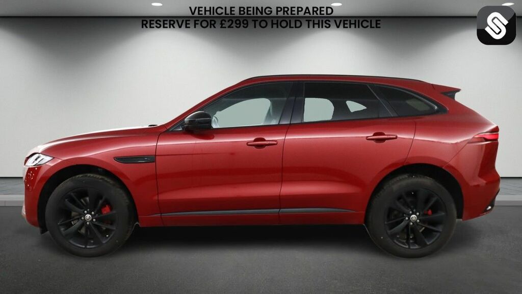 Jaguar F-Pace 2.0 D200 Mhev R-dynamic Se Black Suv Au Red #6