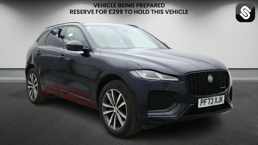 Jaguar F-Pace 2.0 D200 Mhev R-dynamic Se Black Suv Au Blue