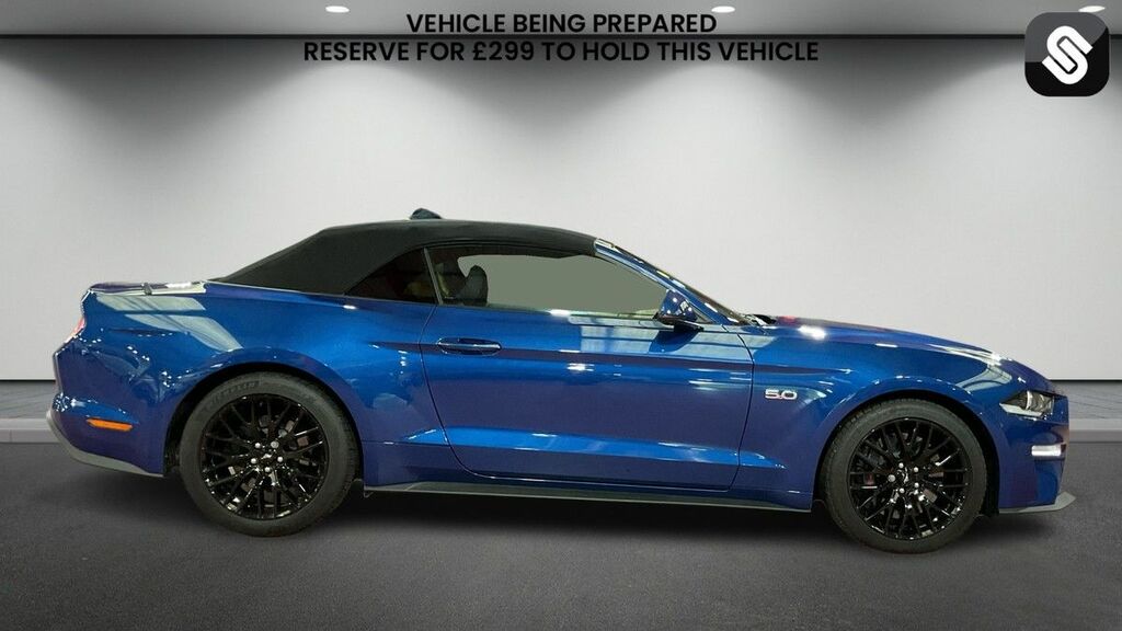 Ford Mustang 5.0 V8 Gt Convertible Selshift Euro 6 Blue #5