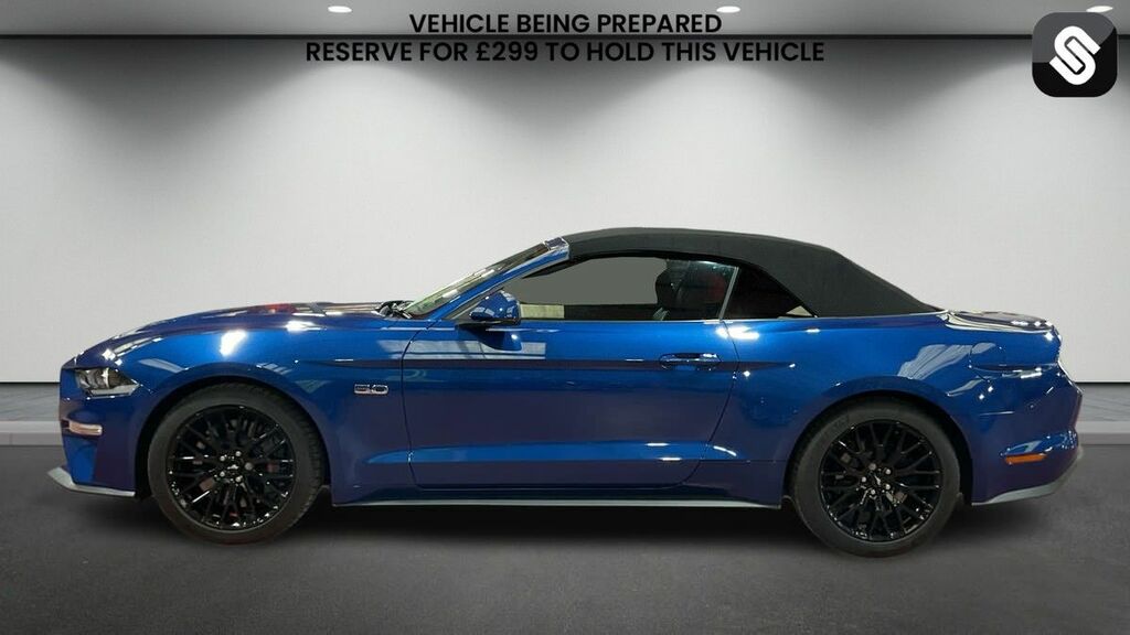 Ford Mustang 5.0 V8 Gt Convertible Selshift Euro 6 Blue #6