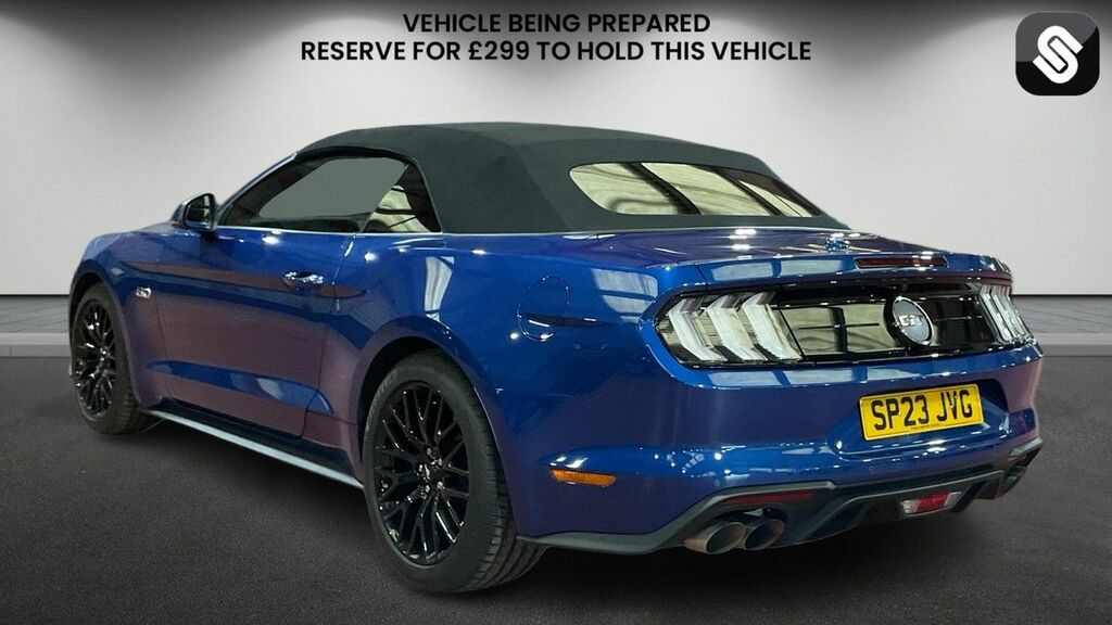 Ford Mustang 5.0 V8 Gt Convertible Selshift Euro 6 Blue #3