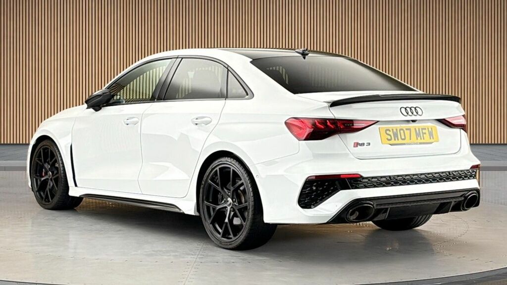 Audi RS3 2.5 Tfsi Carbon Black Saloon S Tronic Q White #2