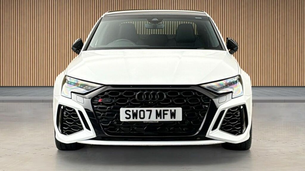 Audi RS3 2.5 Tfsi Carbon Black Saloon S Tronic Q White #3