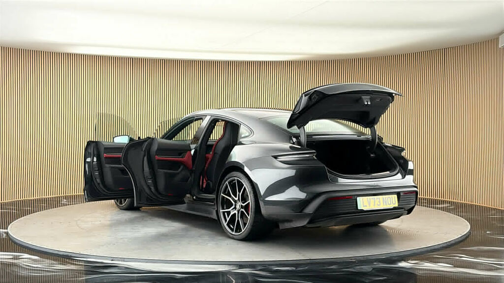 Porsche Taycan Electric Red #22
