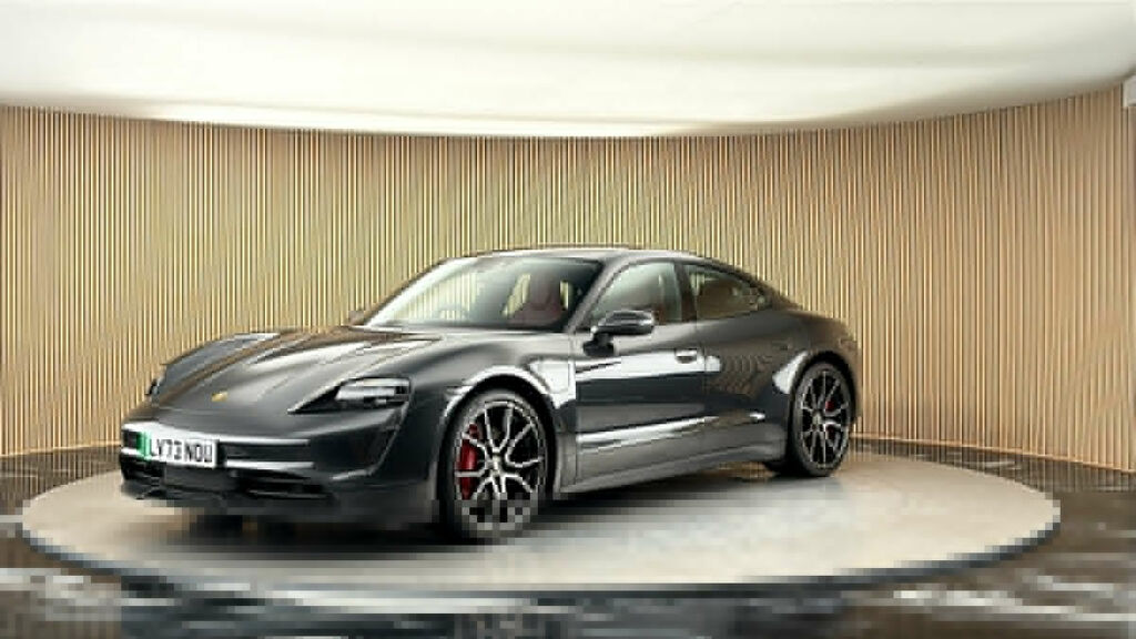 Porsche Taycan Electric Red #19