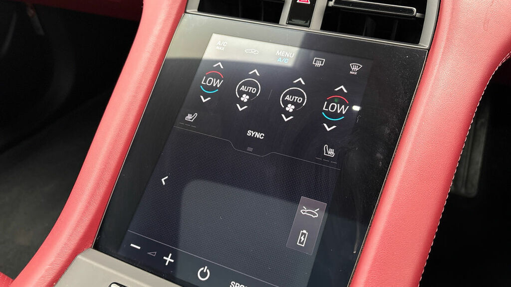 Porsche Taycan Electric Red #24