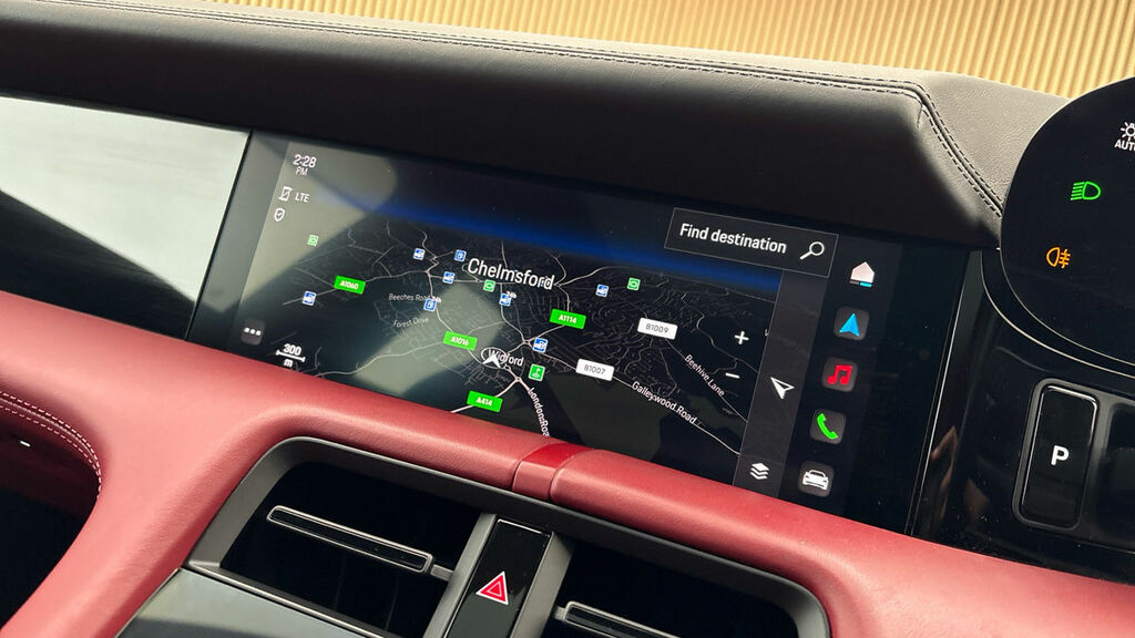 Porsche Taycan Electric Red #16