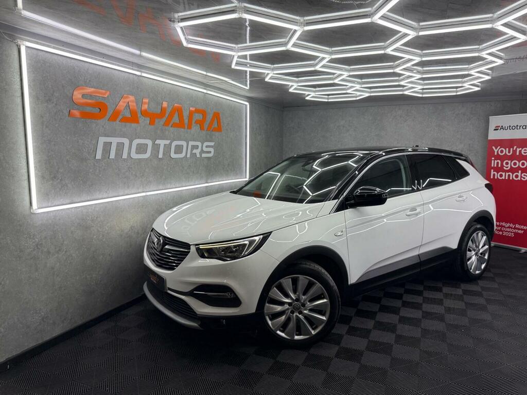 Vauxhall Grandland X Suv 1.2 Turbo Elite Nav Euro 6 Ss 201969 White