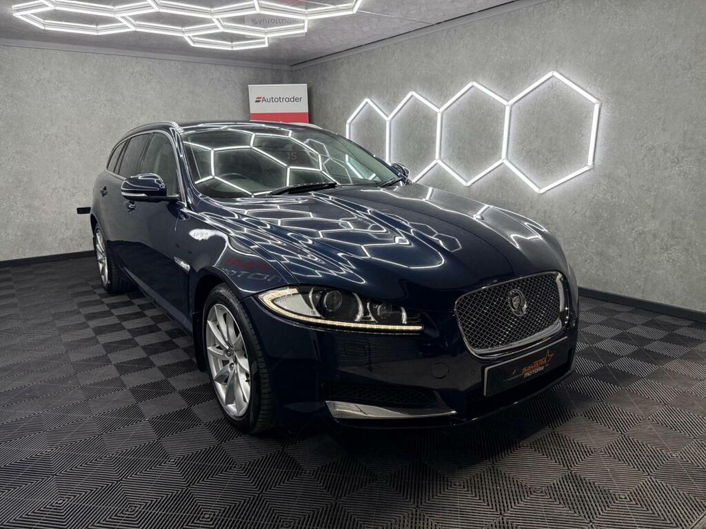 Jaguar XF 3.0D V6 Premium Luxury Sportbrake Euro 5 Ss Blue #4
