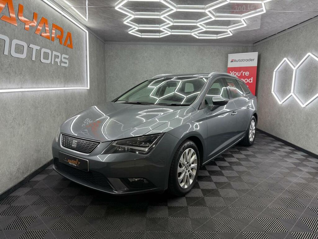 Seat Leon 1.6 Tdi Ecomotive Cr Se Sport Tourer Euro 5 Ss Grey #6