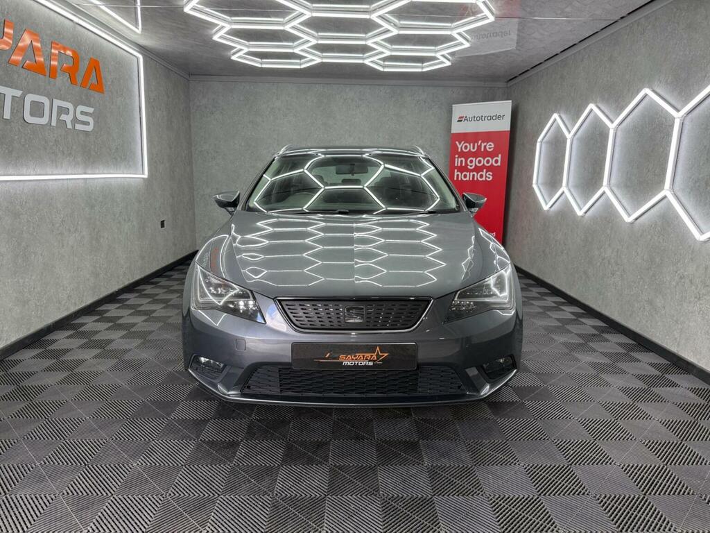 Seat Leon 1.6 Tdi Ecomotive Cr Se Sport Tourer Euro 5 Ss Grey #2