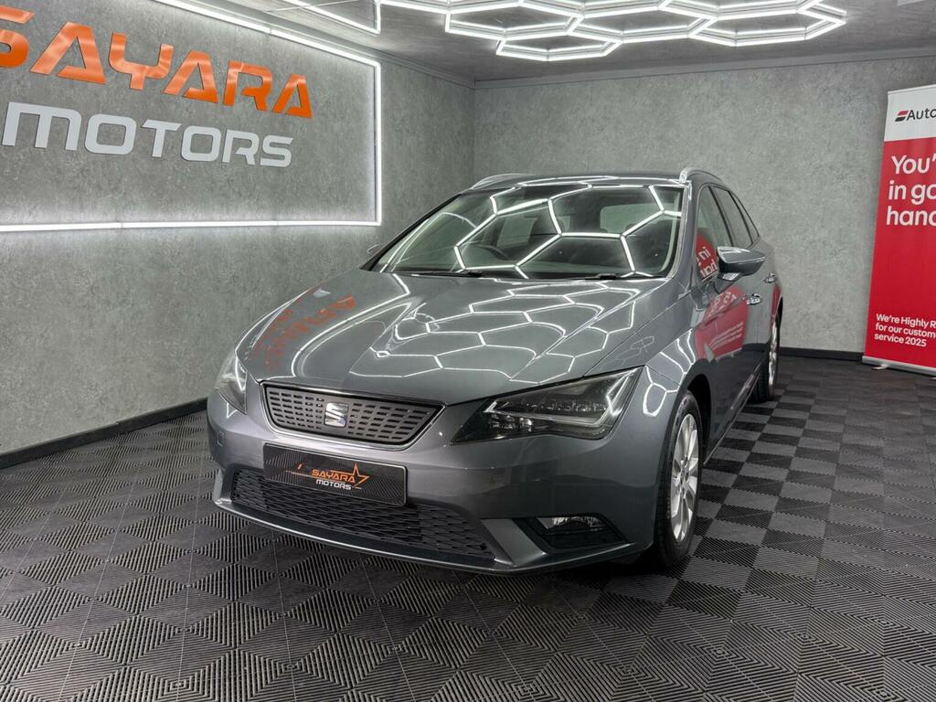 Seat Leon 1.6 Tdi Ecomotive Cr Se Sport Tourer Euro 5 Ss Grey #4