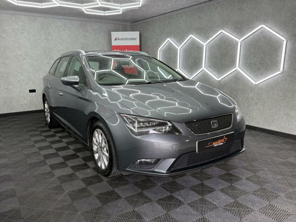 Seat Leon 1.6 Tdi Ecomotive Cr Se Sport Tourer Euro 5 Ss Grey #3