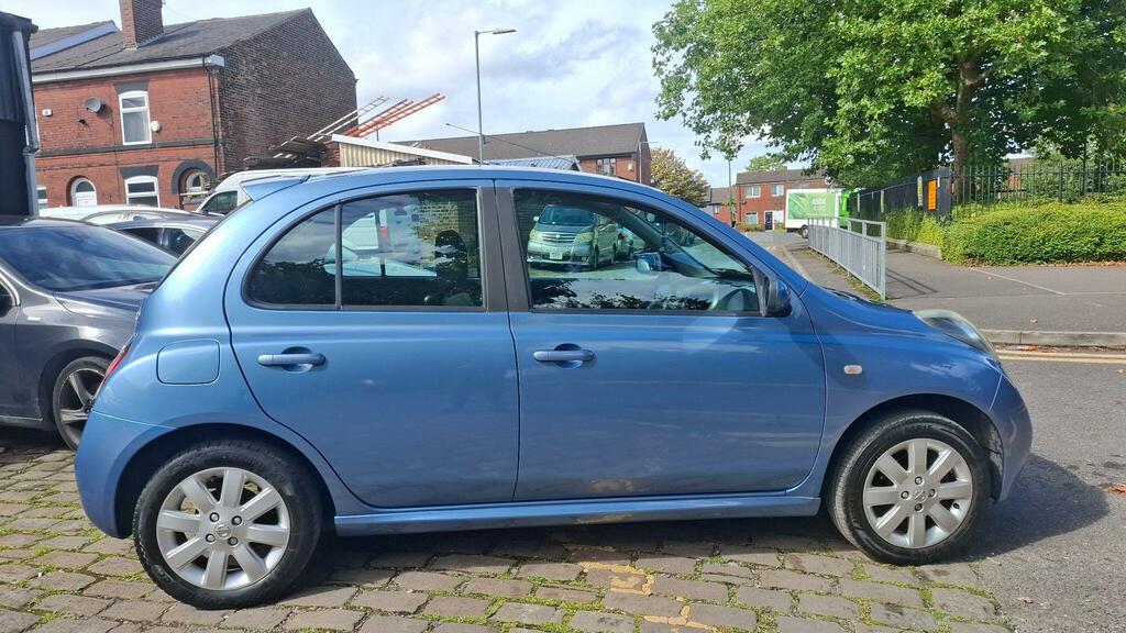 Nissan Micra Acenta Blue #3