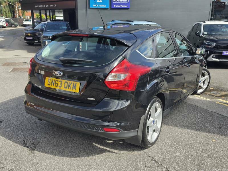 Ford Focus 1.6 Tdci 115 Titanium X Navigator - 2013 63 SN63OKM Black #4