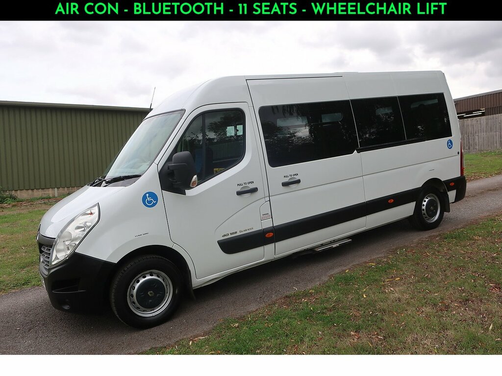 Renault Master 2.3 Dci 35 Business L3 H2 Wheelchair Accessible Mi White