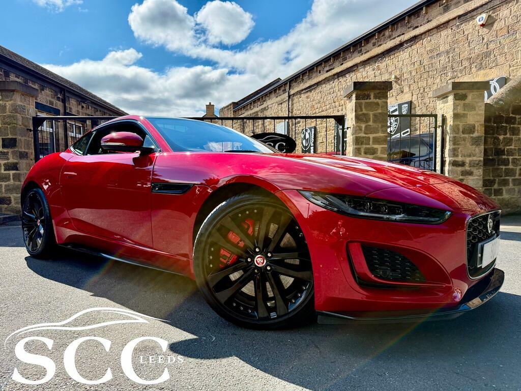 Jaguar F-Type 5.0 V8 R-dynamic Black Euro 6 Ss AT03JAG Red