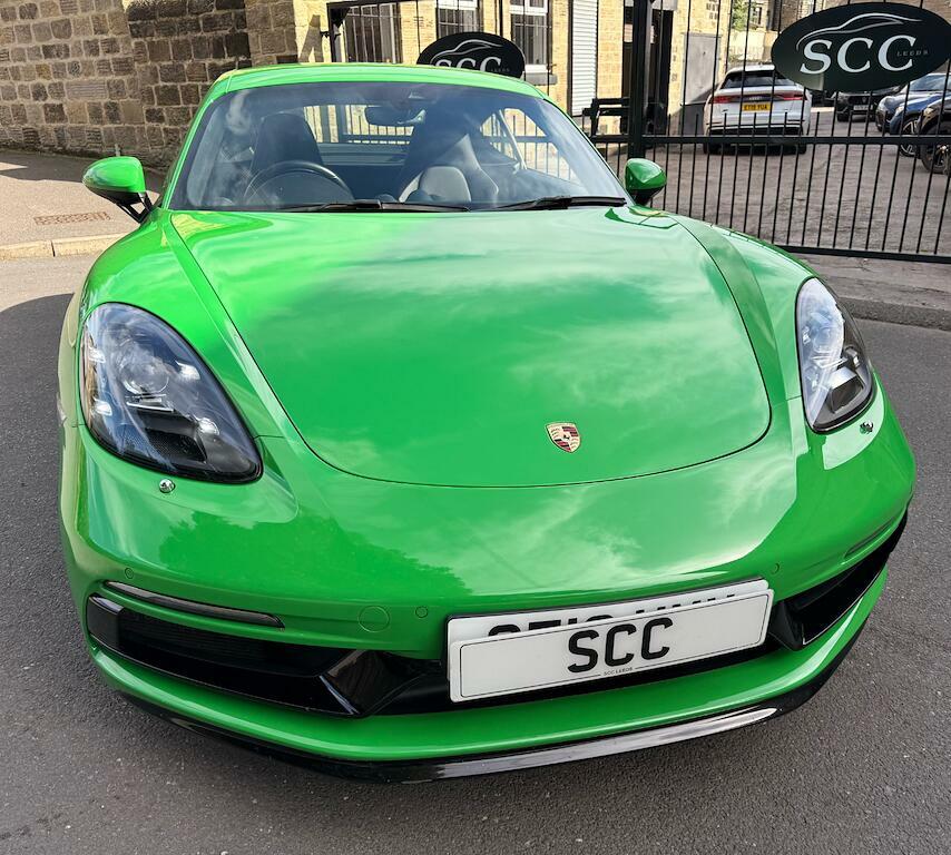 Porsche 718 Cayman S Green #3