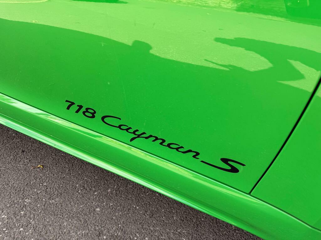 Porsche 718 Cayman 2.0 2dr Black #17