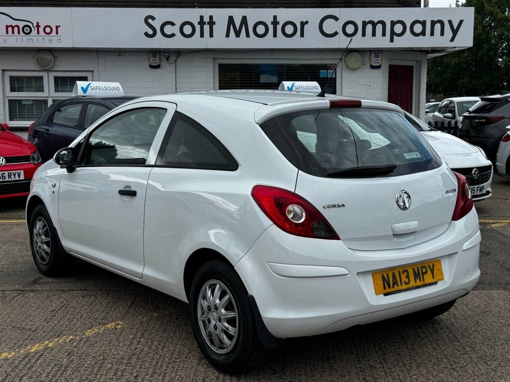 Vauxhall Corsa 1L S White #2
