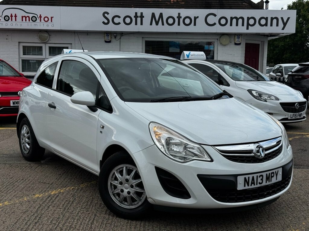 Vauxhall Corsa 1L S White