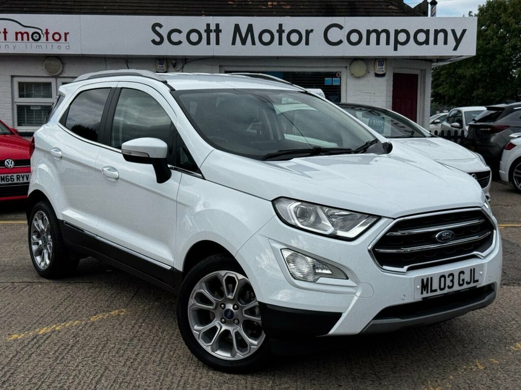 Ford Ecosport 1L Titanium ML03GJL White