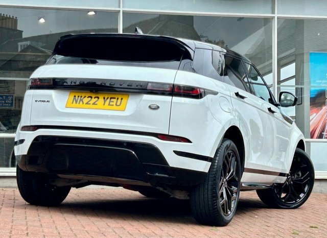 Land Rover Range Rover Evoque 2.0 P250 Mhev R-dynamic White #5