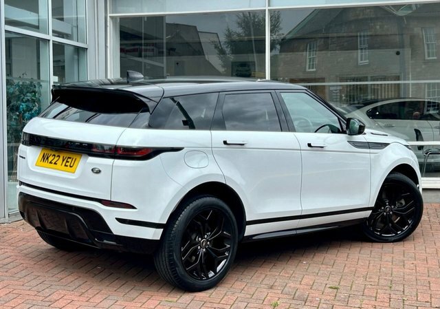 Land Rover Range Rover Evoque 2.0 P250 Mhev R-dynamic White #3