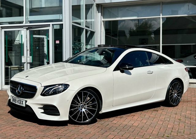 Mercedes-Benz E Class 2.0 E300 Amg Line White #4