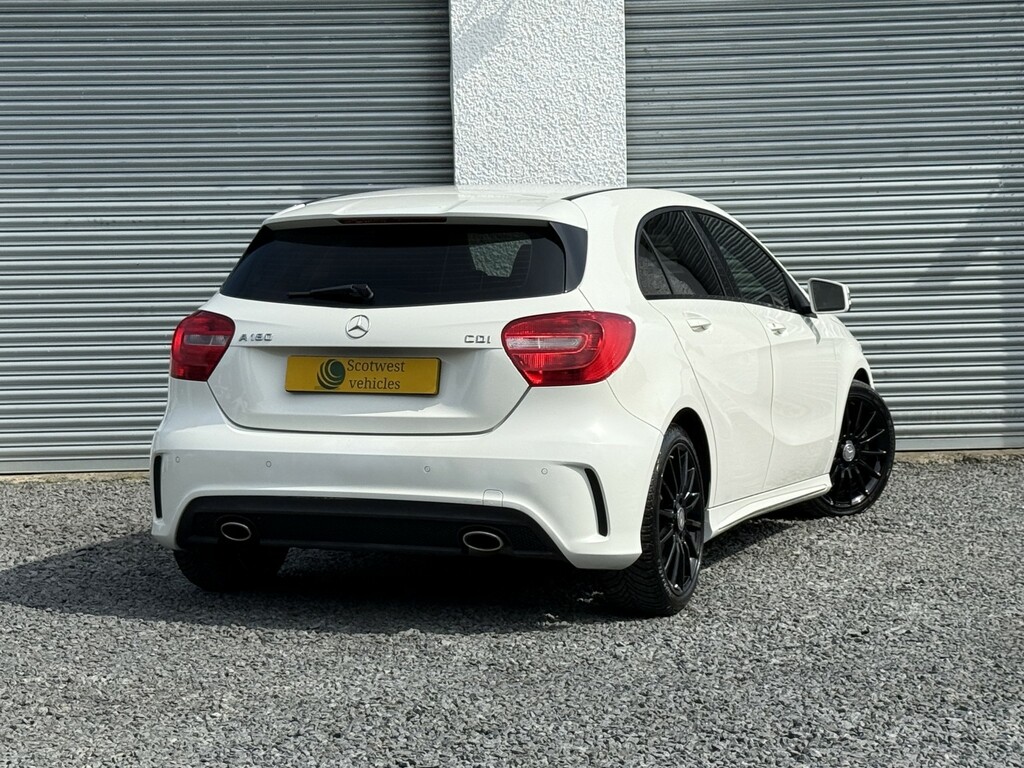 Mercedes-Benz A Class 1.5 A180 Cdi Amg Sport 2014 White #3