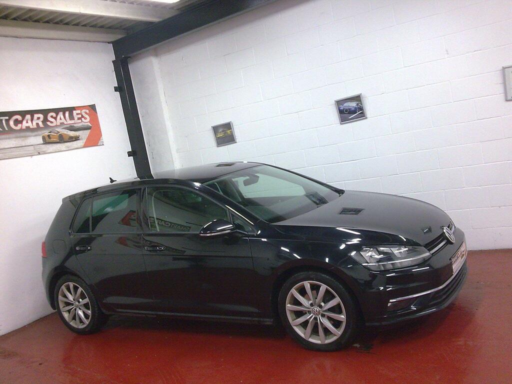Volkswagen Golf Gt Black #3