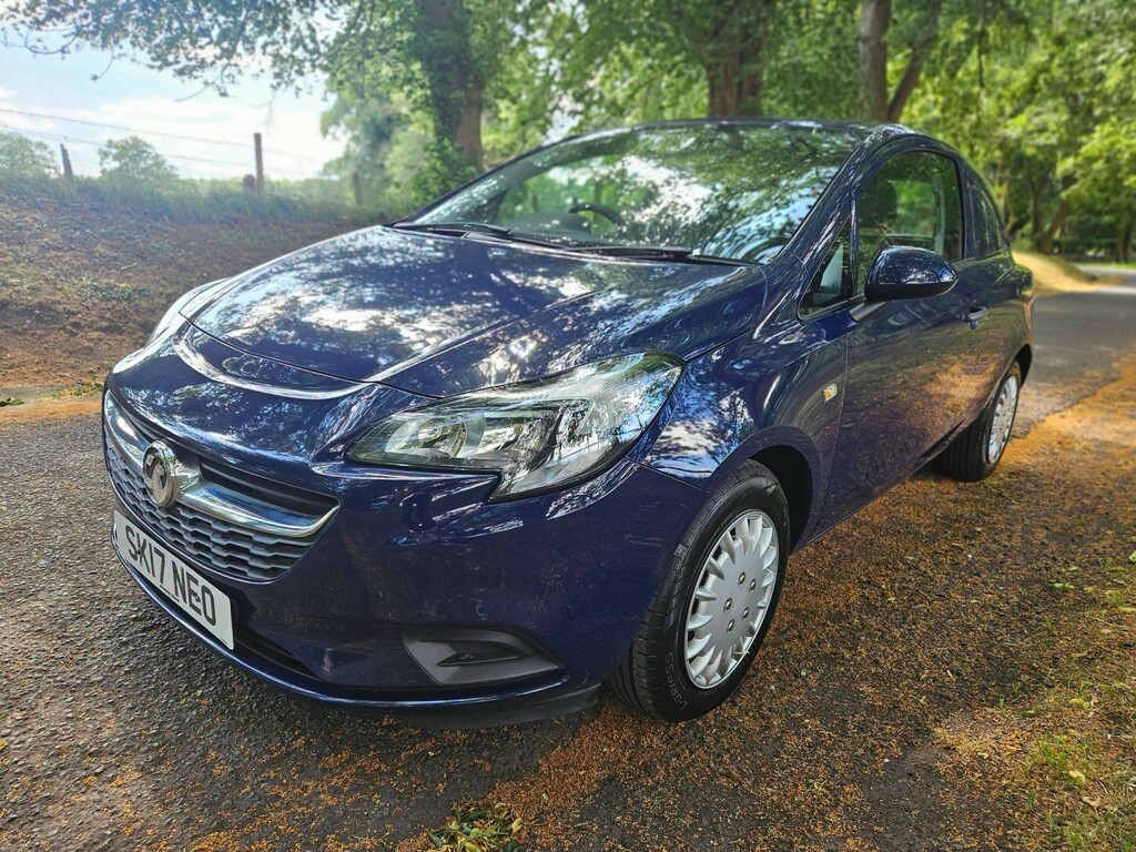 Vauxhall Corsa Car Derived Van 1.3 Cdti 2017 Blue #5