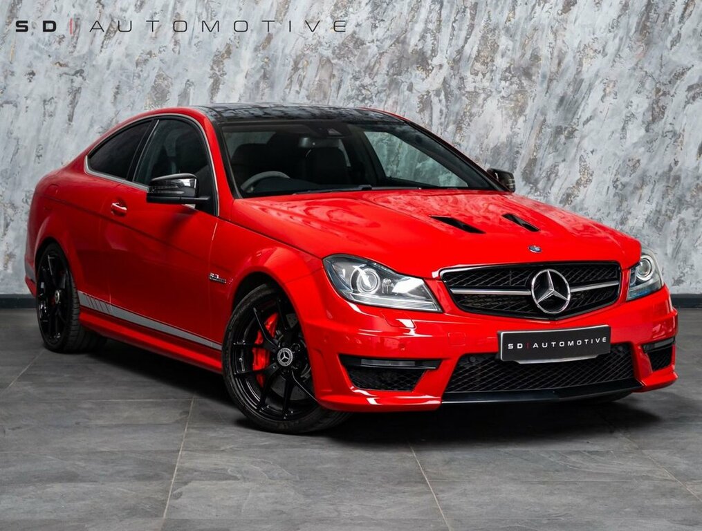Mercedes-Benz C Class 6.3L Amg Edition 507 Red