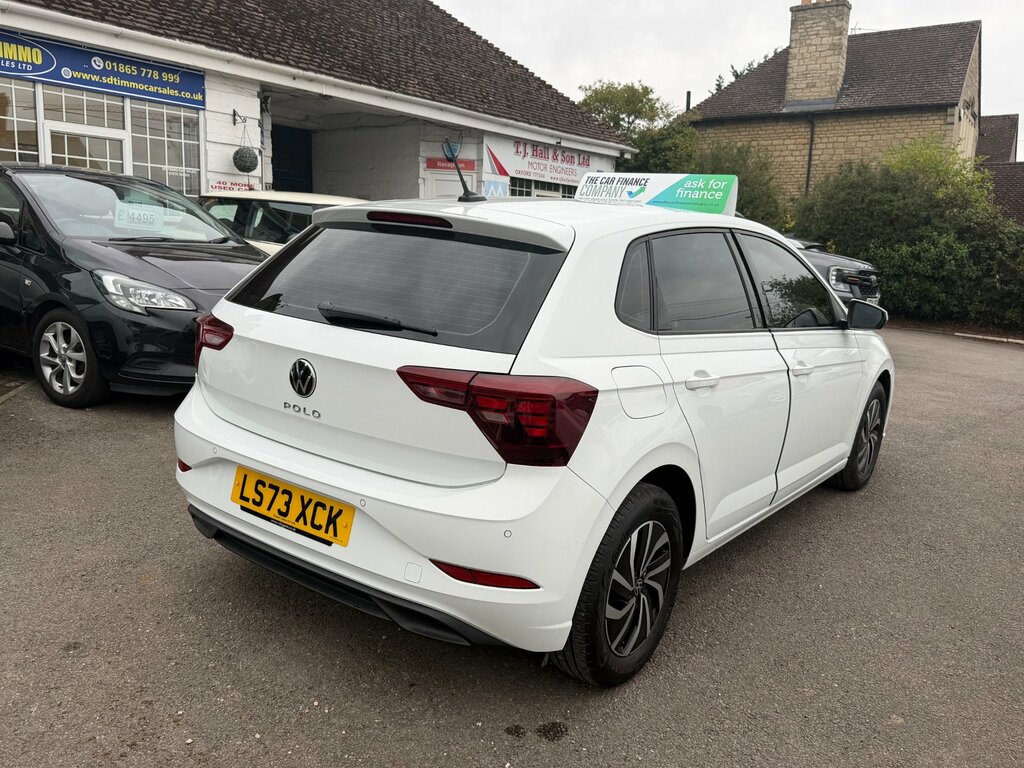 Volkswagen Polo 1.0 Tsi Life Hatchback Euro 6 S White #6