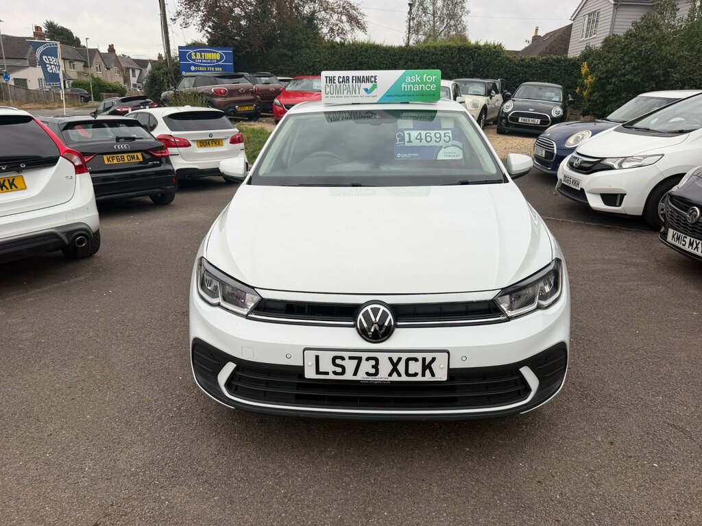 Volkswagen Polo 1.0 Tsi Life Hatchback Euro 6 S White #2