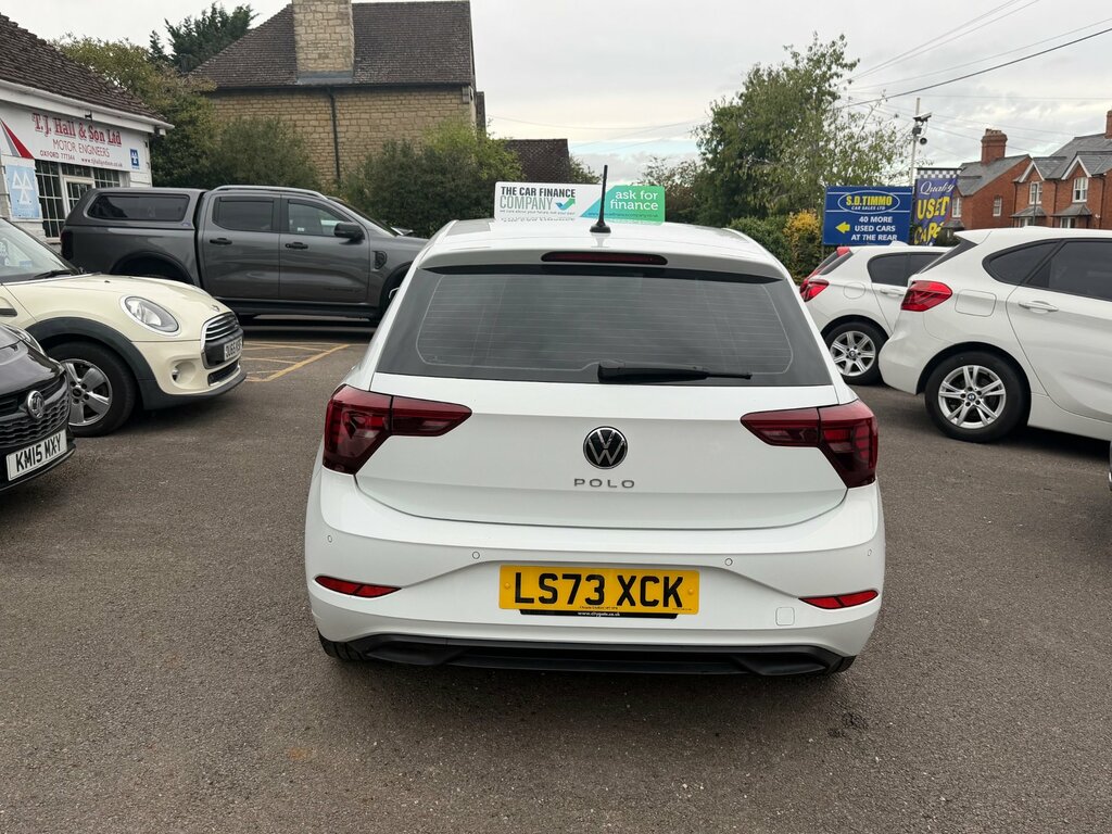 Volkswagen Polo 1.0 Tsi Life Hatchback Euro 6 S White #5