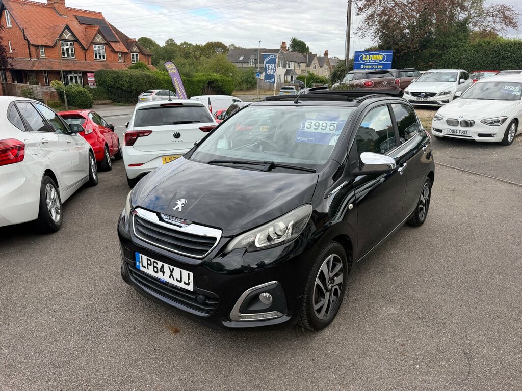 Peugeot 108 1.2 Vti Puretech Allure Top Eur Black #3