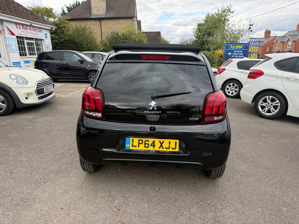 Peugeot 108 1.2 Vti Puretech Allure Top Eur Black #5