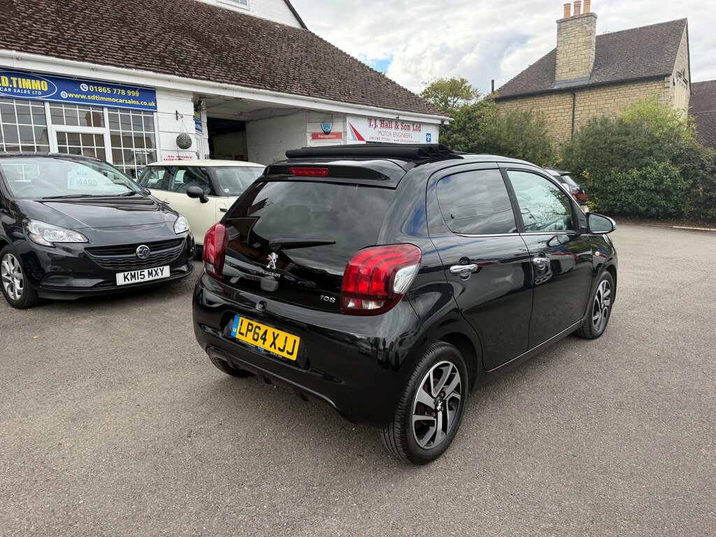 Peugeot 108 1.2 Vti Puretech Allure Top Eur Black #6