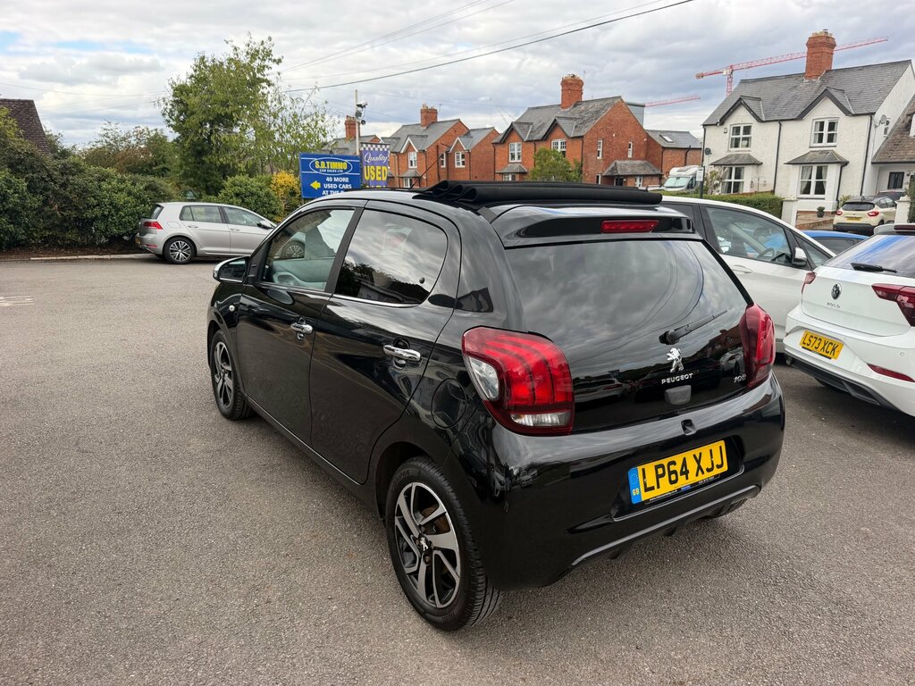 Peugeot 108 1.2 Vti Puretech Allure Top Eur Black #4