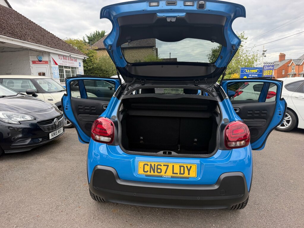 Citroen C3 Hatchback 1.2 Puretech Flair Euro 6 201767 Black #18