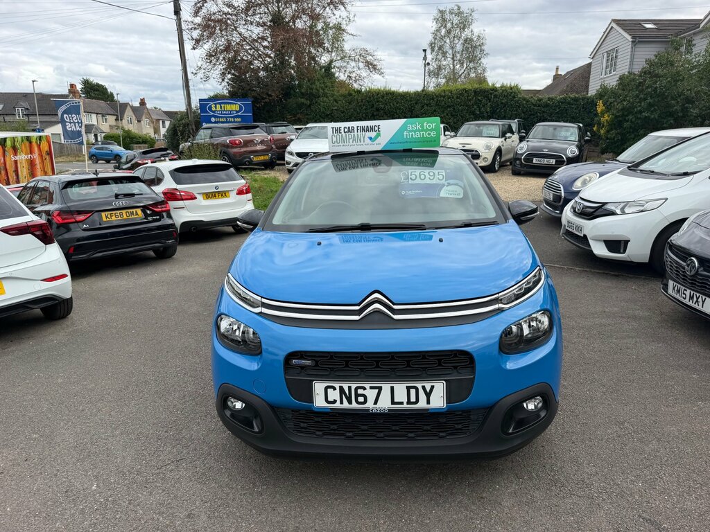 Citroen C3 1.2 Puretech Flair Hatchback Eur Blue #2