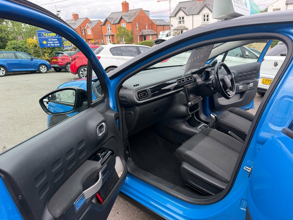 Citroen C3 Hatchback 1.2 Puretech Flair Euro 6 201767 Black #14