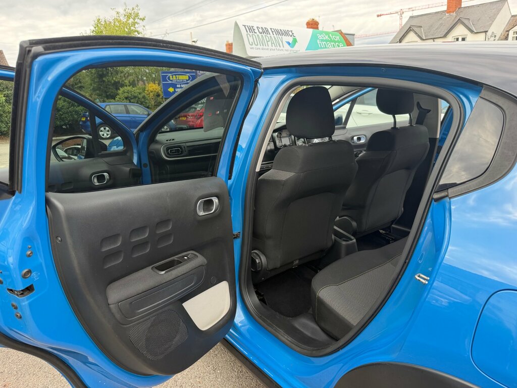 Citroen C3 Hatchback 1.2 Puretech Flair Euro 6 201767 Black #15