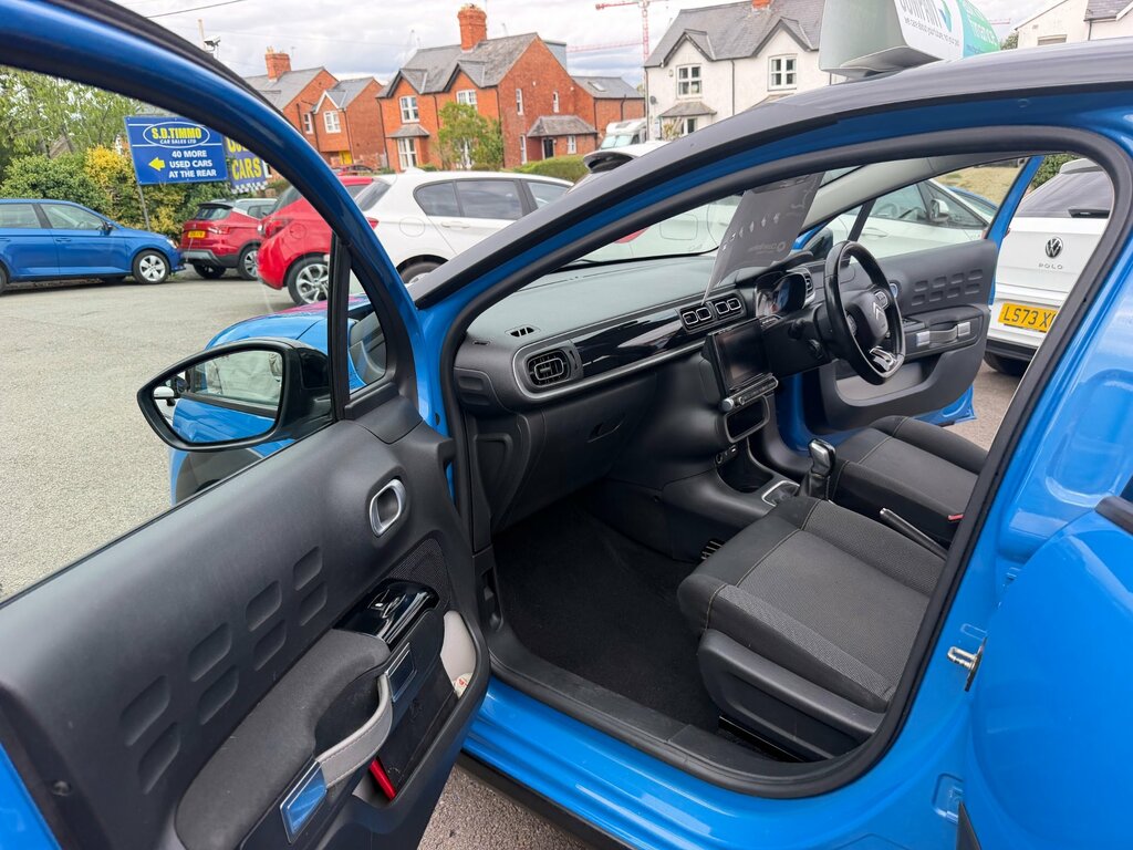 Citroen C3 Hatchback 1.2 Puretech Flair Euro 6 201767 Black #13