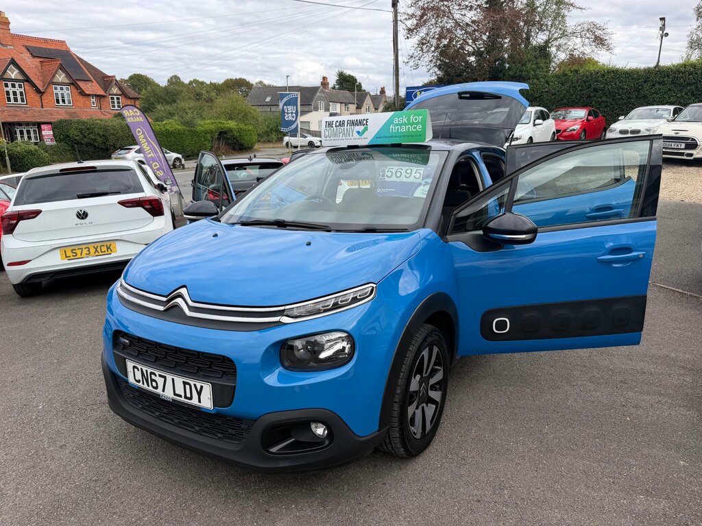 Citroen C3 Hatchback 1.2 Puretech Flair Euro 6 201767 Black #8