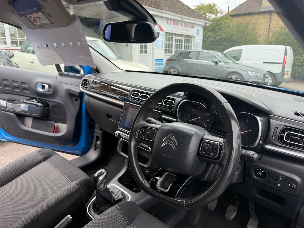 Citroen C3 Hatchback 1.2 Puretech Flair Euro 6 201767 Black #11